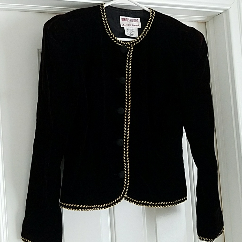 Maggy London Velvet Jacket